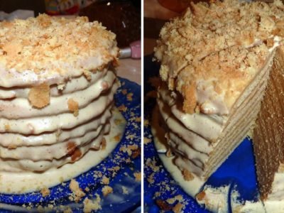 Торт «Пизанская башня»