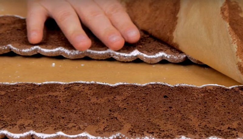 шоколадное тесто