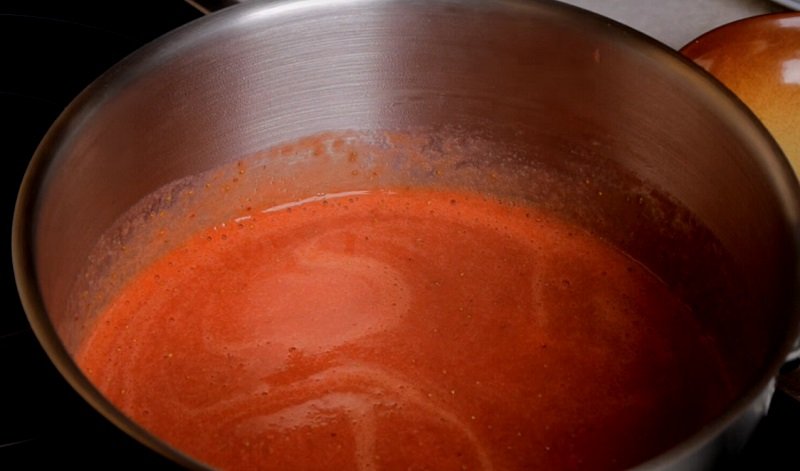 клубничное пюре