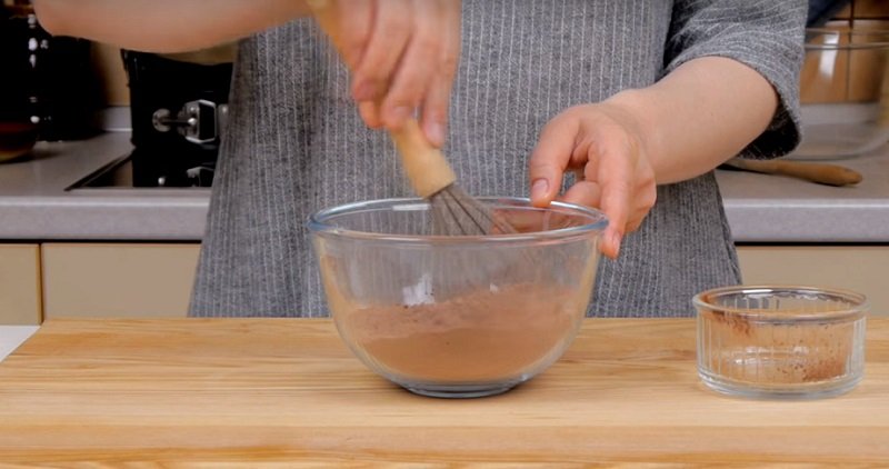 тесто с какао