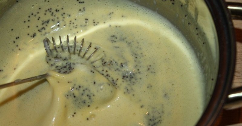 тесто на бисквит