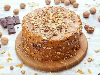 Торт «Сладкий орешек»