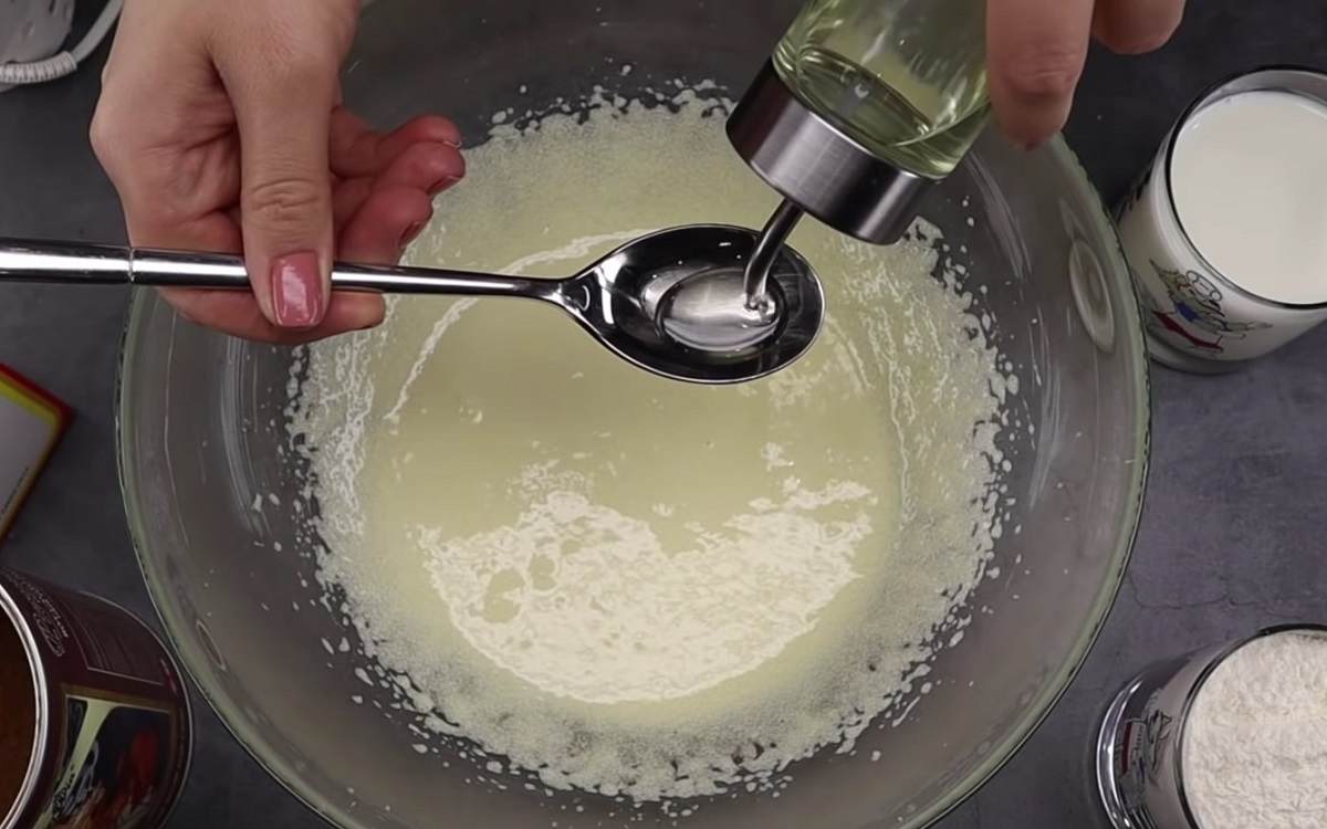 добавление растительного масла