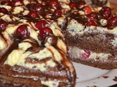 Торт «Вишневый поцелуй»