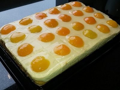 Торт «Яичница»