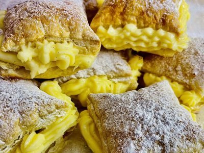 Традиционное итальянское пирожное «Споркамусс»