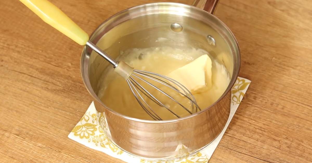 заварной крем с маслом