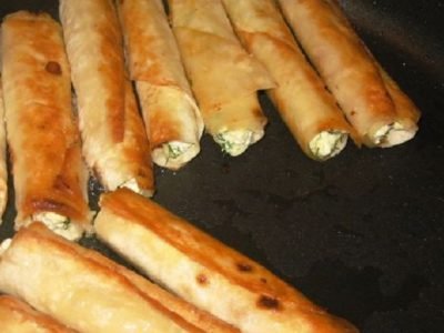 Трубочки из лаваша