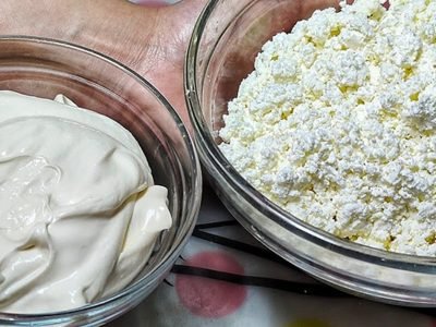 Трубочки из творожного теста на скорую руку