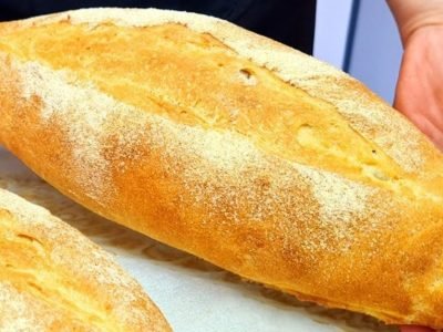 Домашний турецкий хлеб с хрустящей корочкой