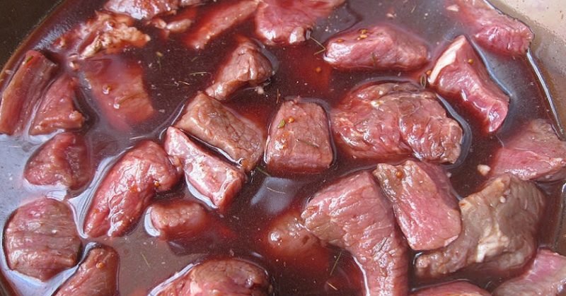маринование говядины
