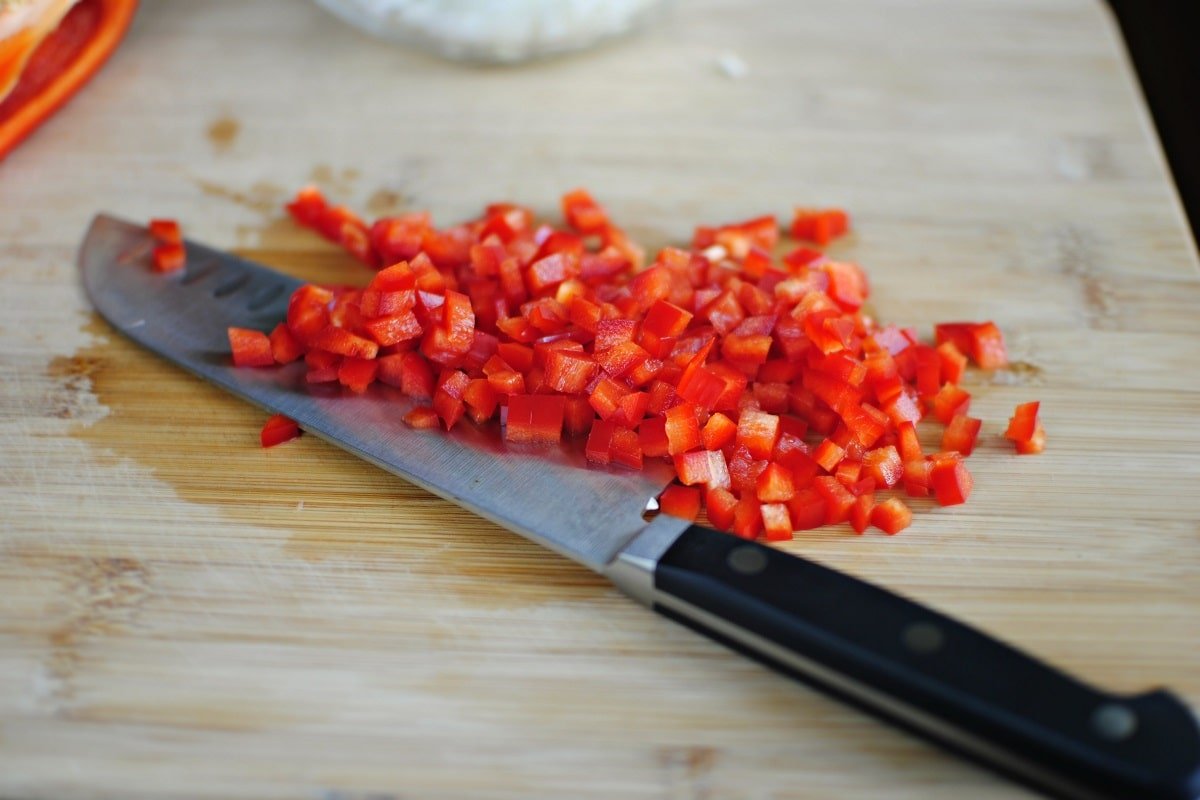 нарезанный перец