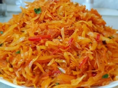 Тушеная капуста для пирожков по-цыгански