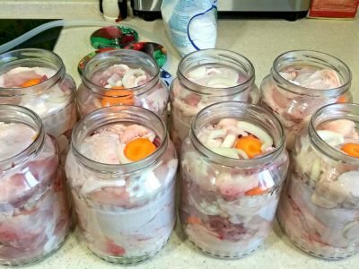 Тушенка из курицы