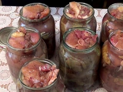 Тушенка с черносливом