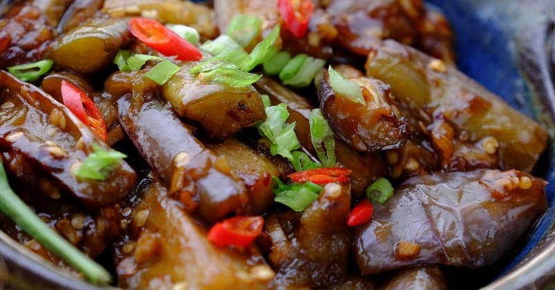 подача баклажанов