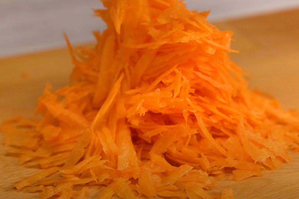 тертая морковь