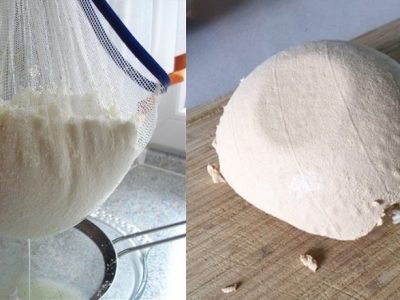 Творог из ряженки