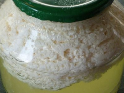 Творог на водяной бане