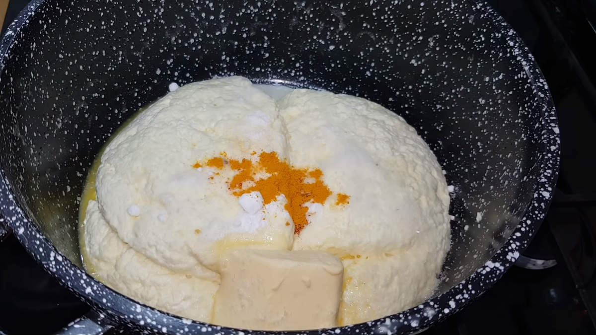 творог со специями