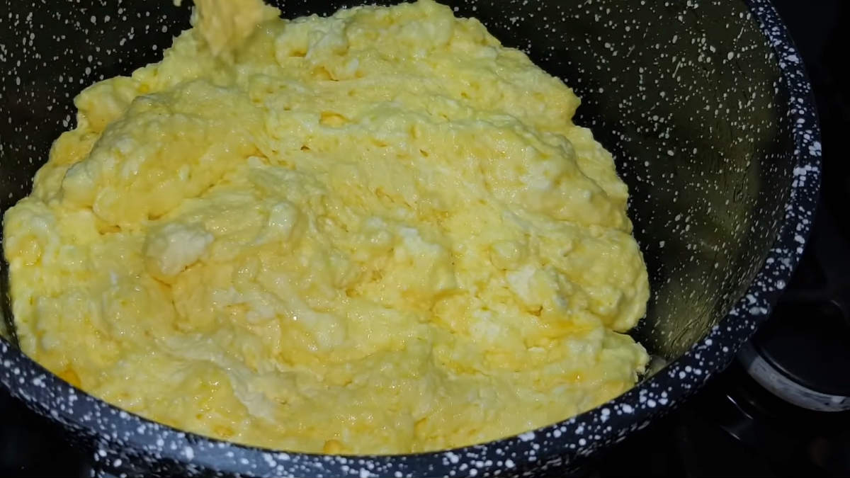 творог с ветчиной