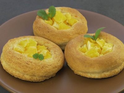 Творожники с апельсинами