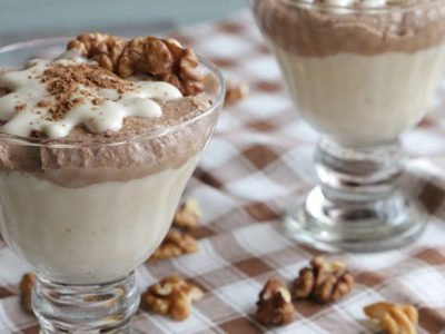 Творожно-банановый мусс