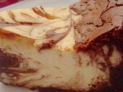 Творожно-шоколадная запеканка