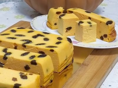 Творожно-тыквенная запеканка без манки