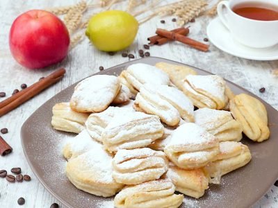 Творожное печенье без яиц