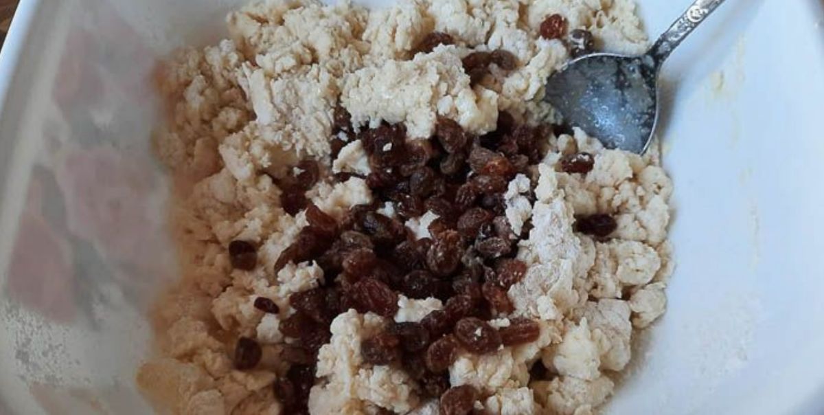 творожное печенье как булочки