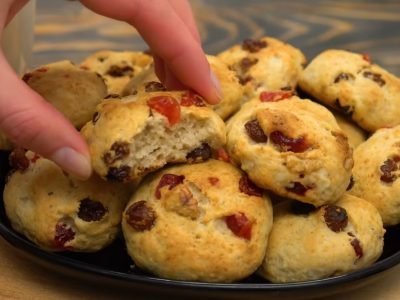 Творожное печенье как булочки