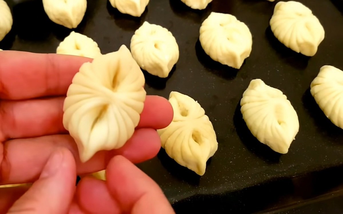 печенье на противне