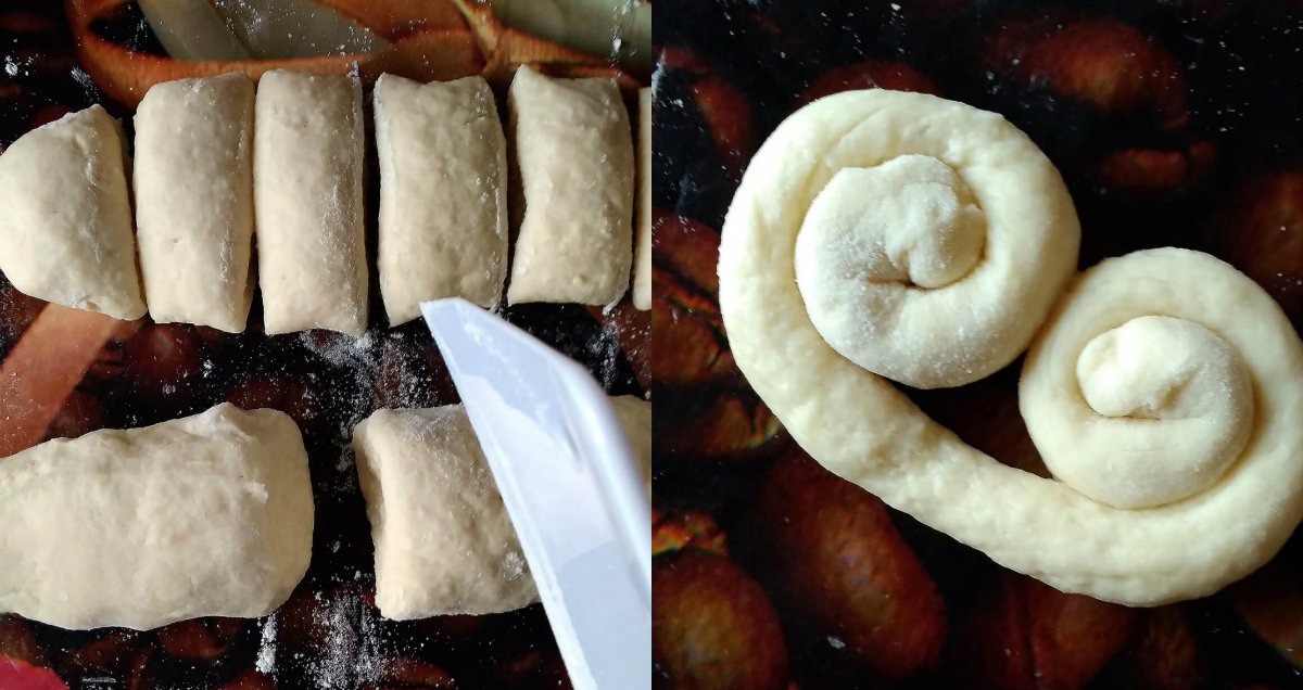 приготовление заготовок для печенья