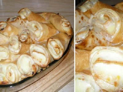 Творожные блинчики