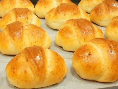 Творожные булочки без дрожжей