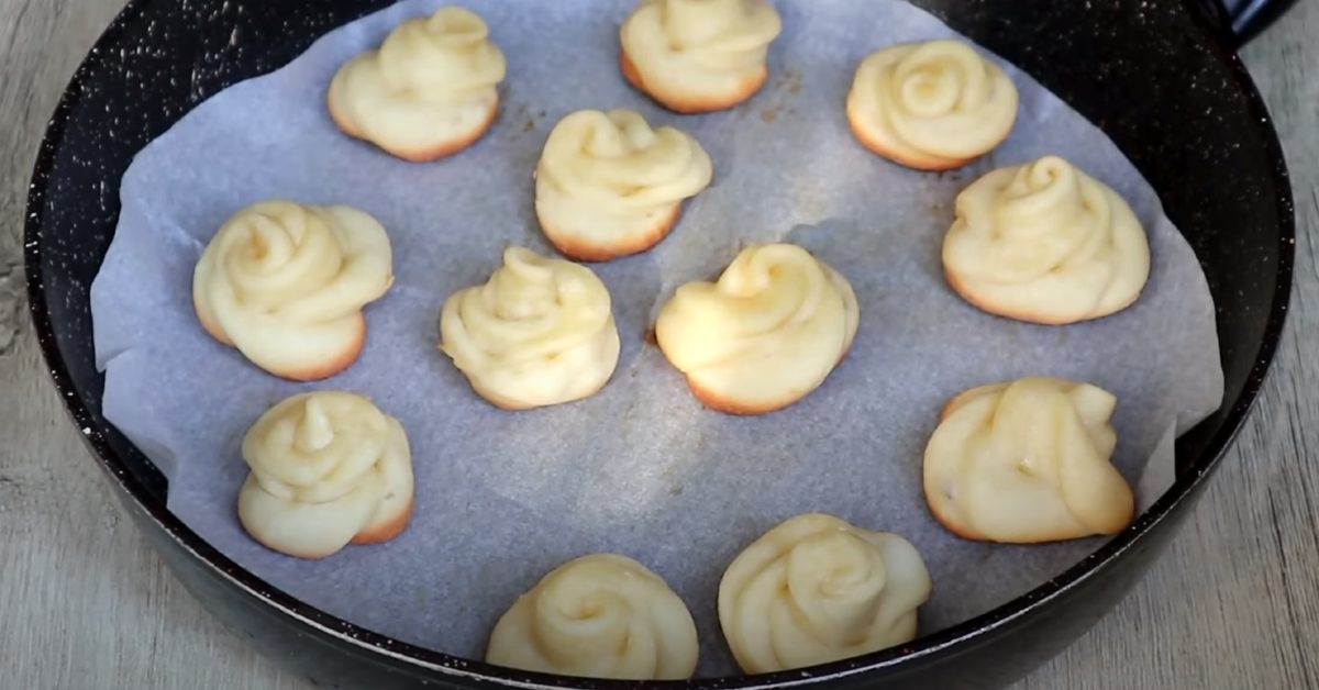 печенье на сковороде