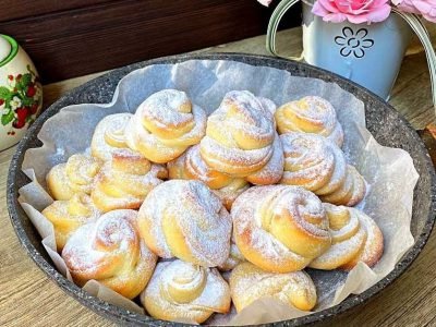 Творожные булочки на сковороде