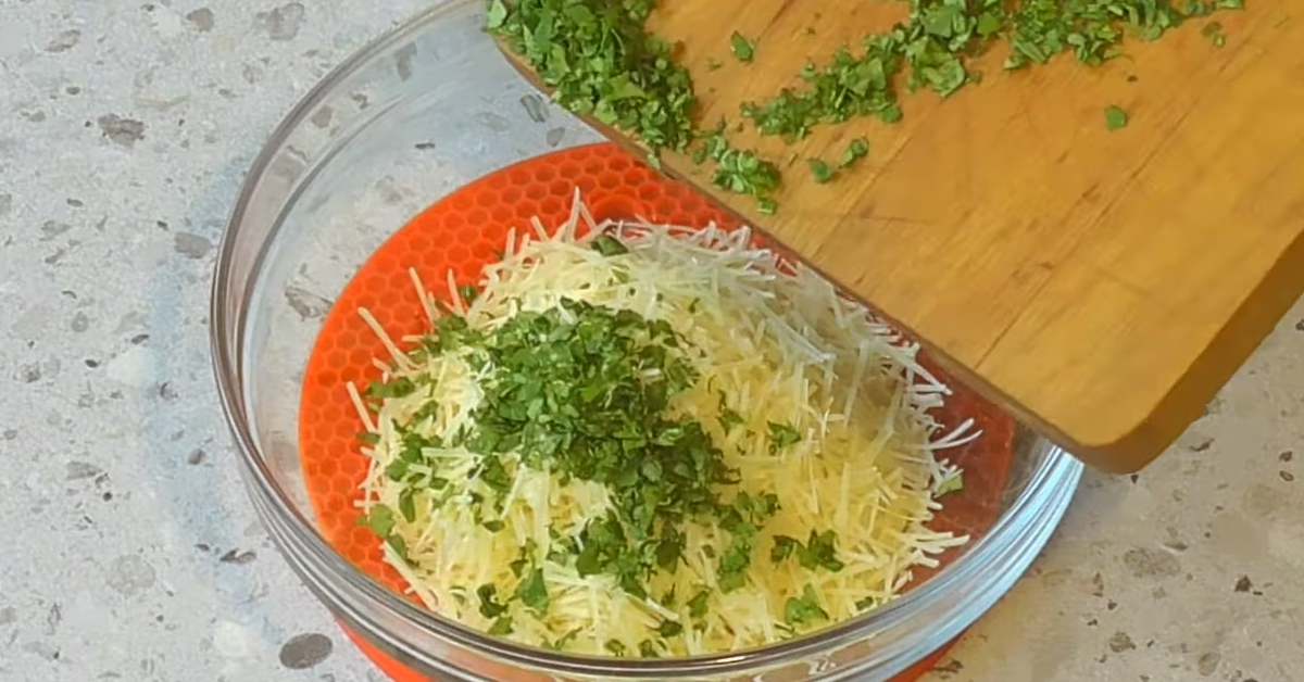 сыр с зеленью