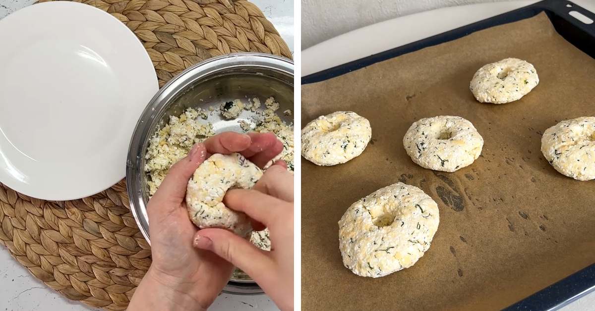 сырные бублики