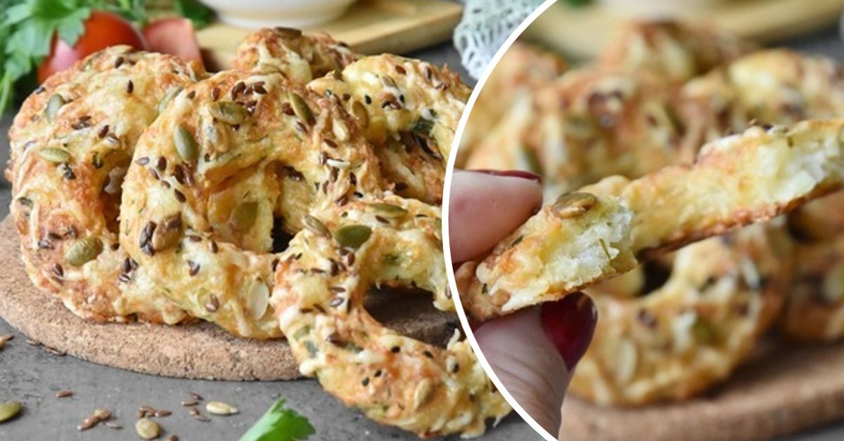 Творожные колечки: рецепт бубликов с семечками - Со Вкусом