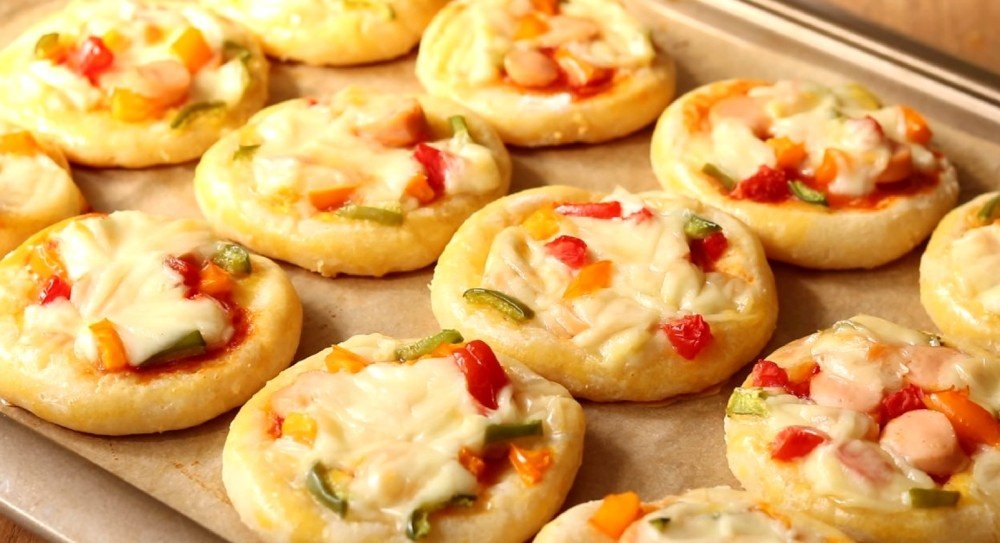 творожные мини-пиццы