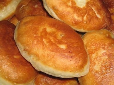 Творожные пирожки с яблоками