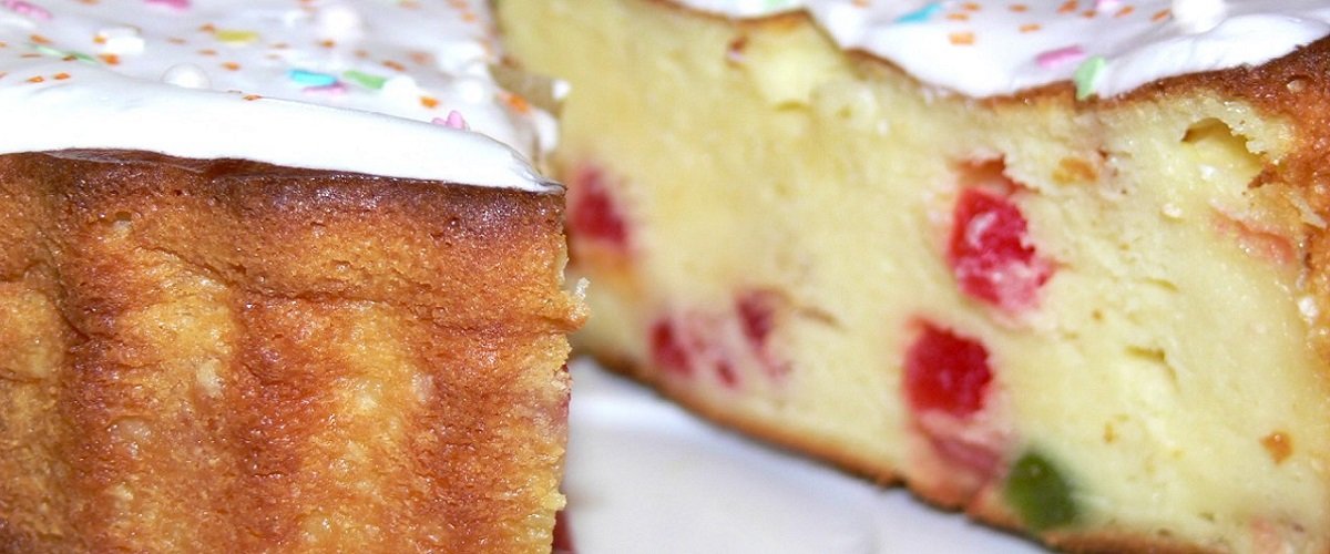 творожный десерт с цукатами