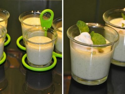 Творожный десерт в пароварке