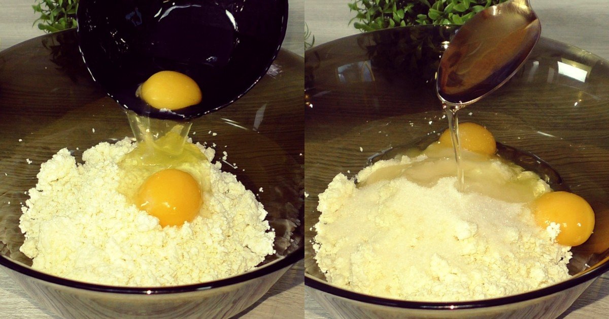 творожный коржик