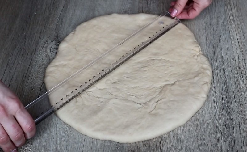 раскатанное тесто