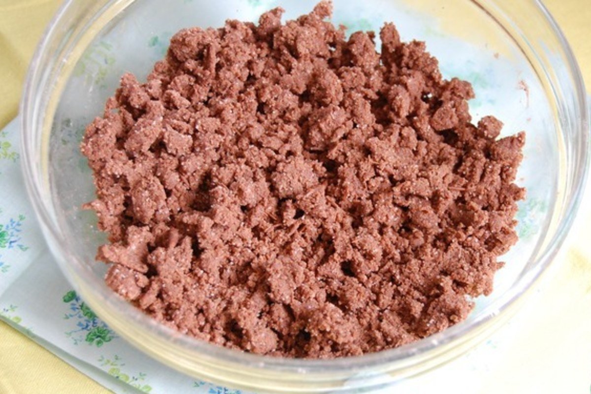 шоколадный корж