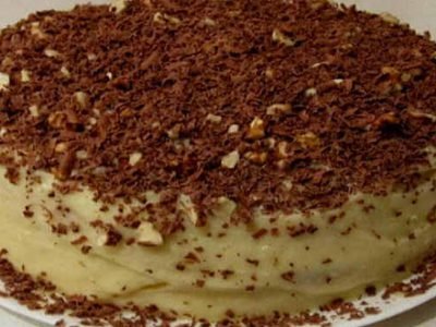 Творожный торт на сковороде