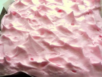 Творожный торт с вишней